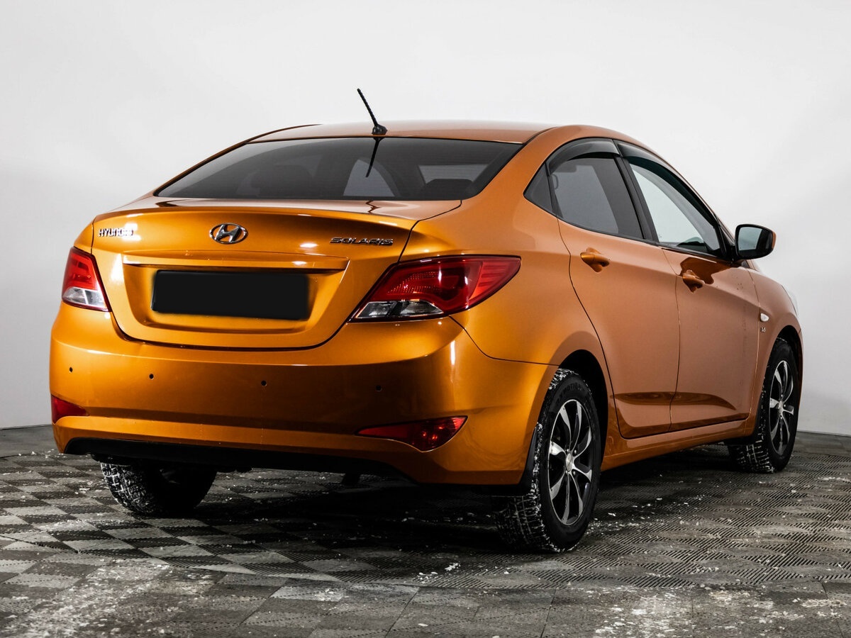 Купить Hyundai Solaris I Рестайлинг, 2014, 63 742 км, фото №4